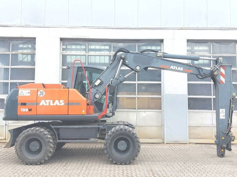 Atlas 150 W - Ratinis ekskavatorius: foto 5 Atlas 150 W - Ratinis ekskavatorius: foto 5