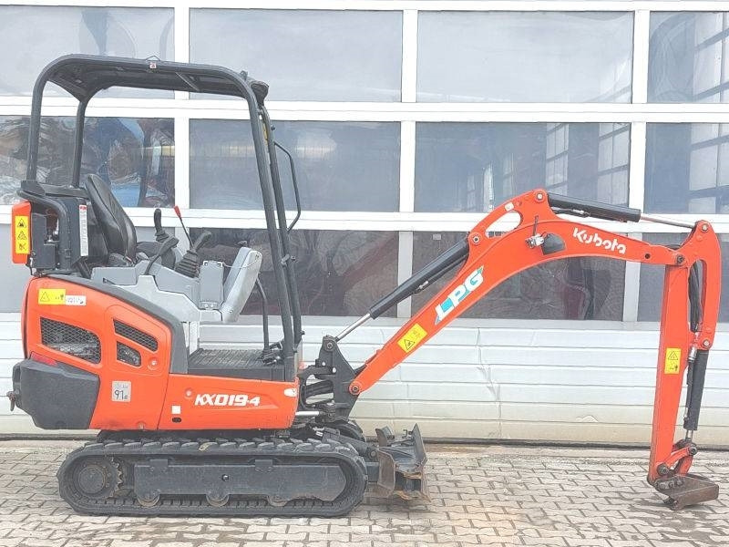 Kubota KX 019-4 LPG - Mini ekskavatorius: foto 5 Kubota KX 019-4 LPG - Mini ekskavatorius: foto 5