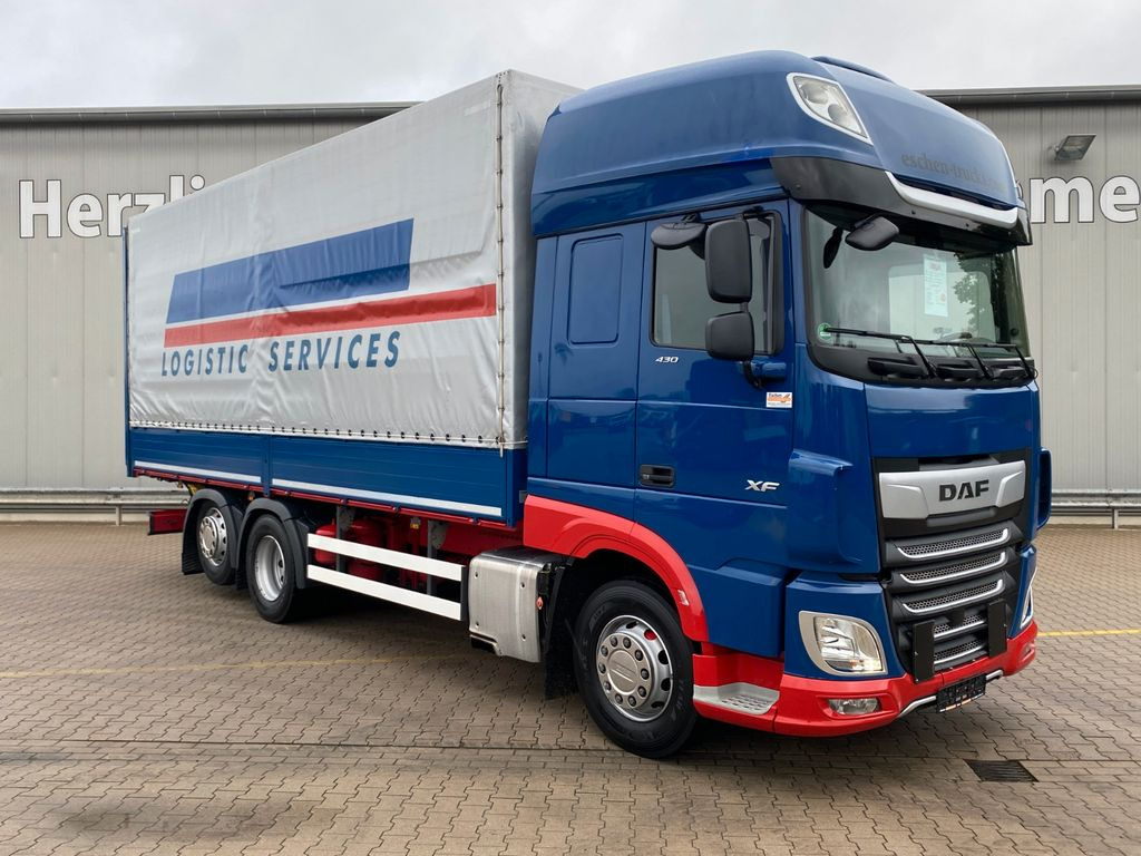 Tentinis sunkvežimis DAF XF 430 SSC | Skylights*Navi*Standklima*AHK*Lift: foto 8