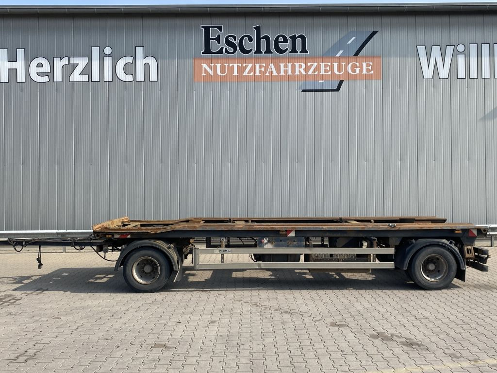 HKM Abrollanhänger | BPW-Achsen*HU bis 01/2026*Luft - Kablio/ Skip loader priekaba: foto 2 HKM Abrollanhänger | BPW-Achsen*HU bis 01/2026*Luft - Kablio/ Skip loader priekaba: foto 2