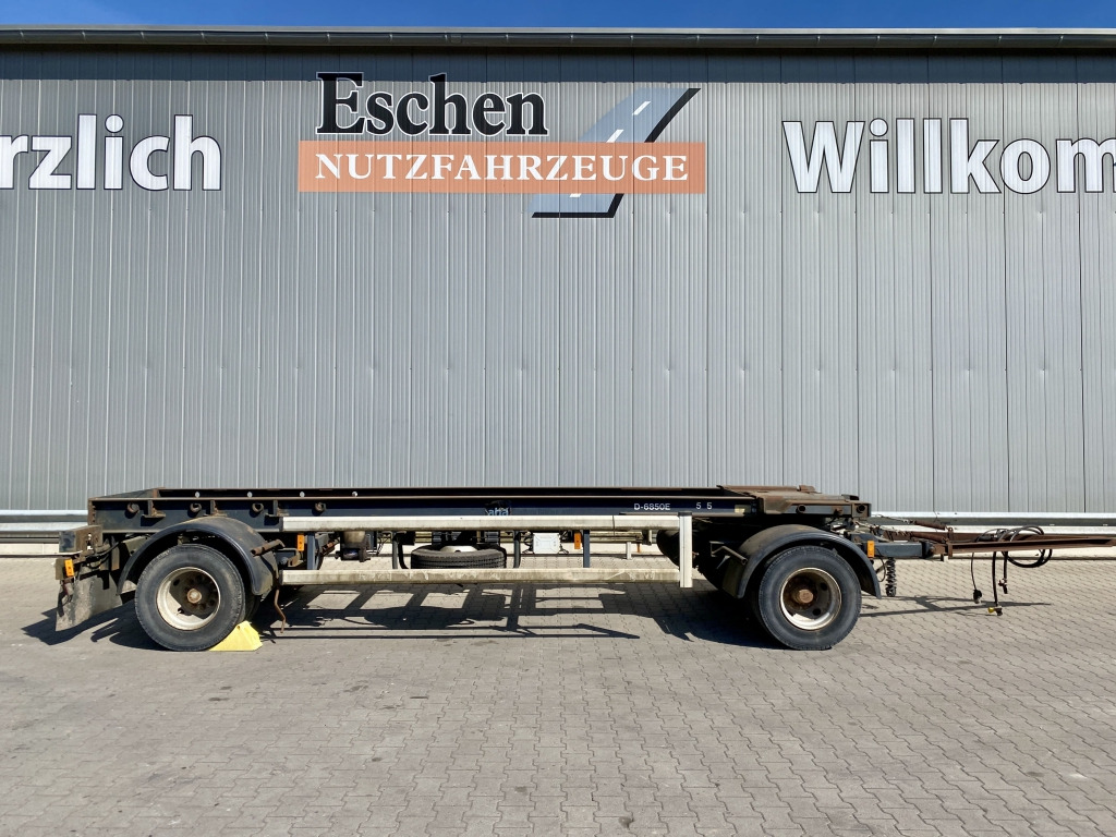 Hüffermann HSA 18.65 / Schlittenanhänger - Kablio/ Skip loader priekaba: foto 5 Hüffermann HSA 18.65 / Schlittenanhänger - Kablio/ Skip loader priekaba: foto 5