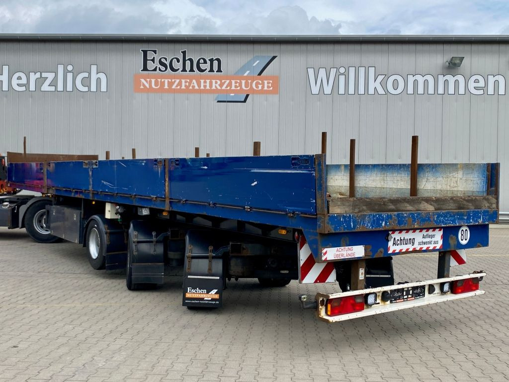Janzen | ausziehbar*2+3 Achse gelenkt*Luft-Lift - Platforminė/ Bortinė puspriekabė: foto 3 Janzen | ausziehbar*2+3 Achse gelenkt*Luft-Lift - Platforminė/ Bortinė puspriekabė: foto 3