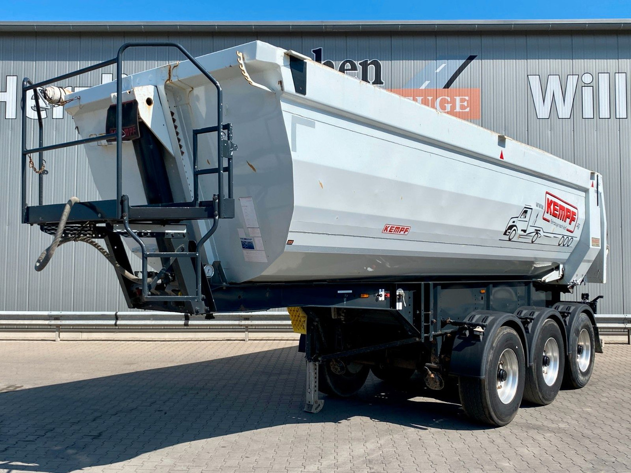Kempf SKM 35/3 | Stahl 27m³*1+3.Achse liftbar*BPW*EBS - Savivartis puspriekabė: foto 1 Kempf SKM 35/3 | Stahl 27m³*1+3.Achse liftbar*BPW*EBS - Savivartis puspriekabė: foto 1
