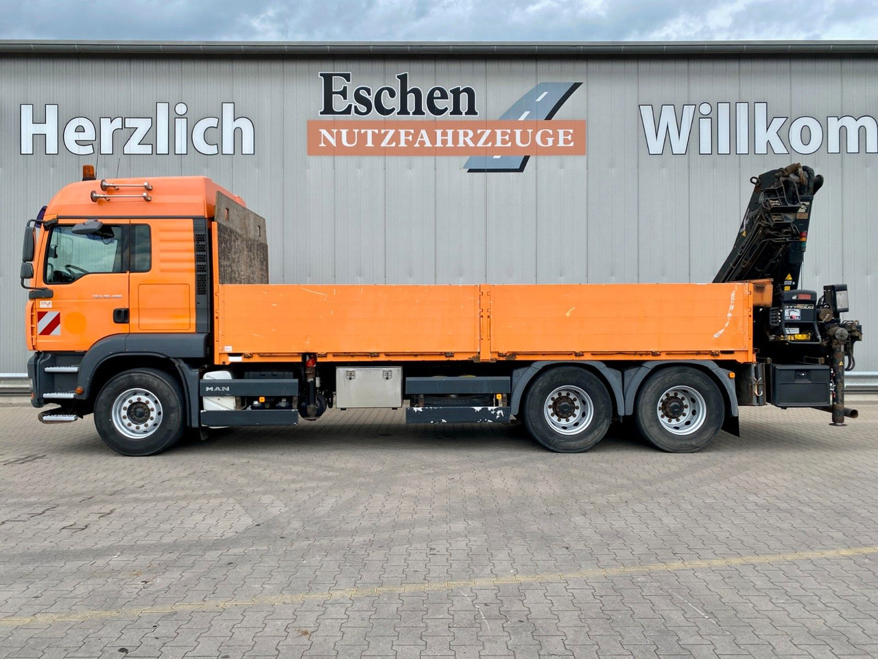 MAN TGA 26.480 6x4 | HIAB 377 EP-4*Funk*Retarder*AHK - Platforminis/ Bortinis sunkvežimis, Sunkvežimis su kranu: foto 2 MAN TGA 26.480 6x4 | HIAB 377 EP-4*Funk*Retarder*AHK - Platforminis/ Bortinis sunkvežimis, Sunkvežimis su kranu: foto 2