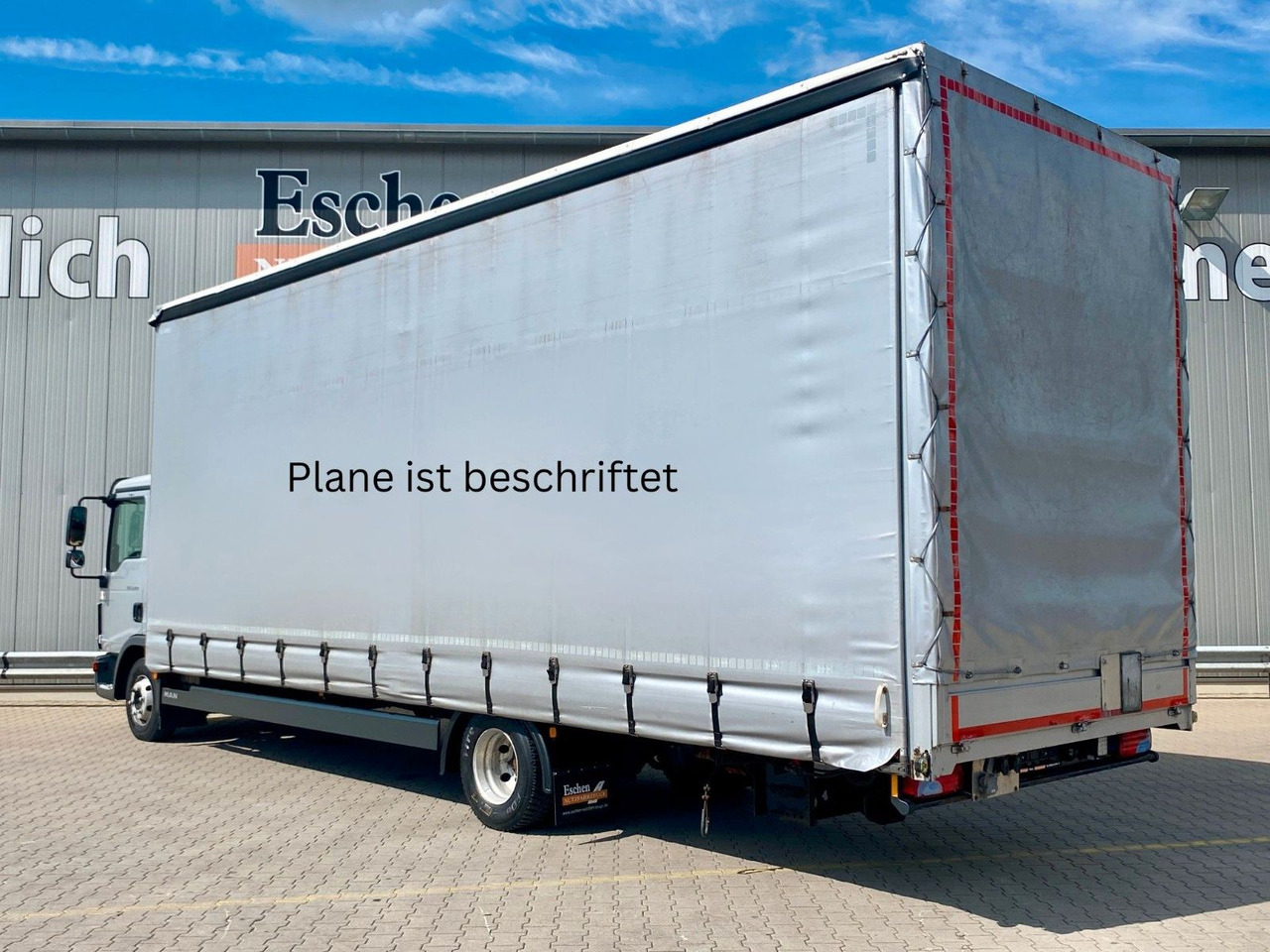 MAN TGL 8.220 I Pritsche Plane*Klima*2Tank*Automatik - Tentinis sunkvežimis: foto 3 MAN TGL 8.220 I Pritsche Plane*Klima*2Tank*Automatik - Tentinis sunkvežimis: foto 3