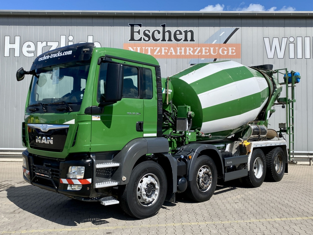 MAN TGS 32.360 8x4 BB / 9 m³ Stetter-Aufbau - Betonvežis: foto 1 MAN TGS 32.360 8x4 BB / 9 m³ Stetter-Aufbau - Betonvežis: foto 1