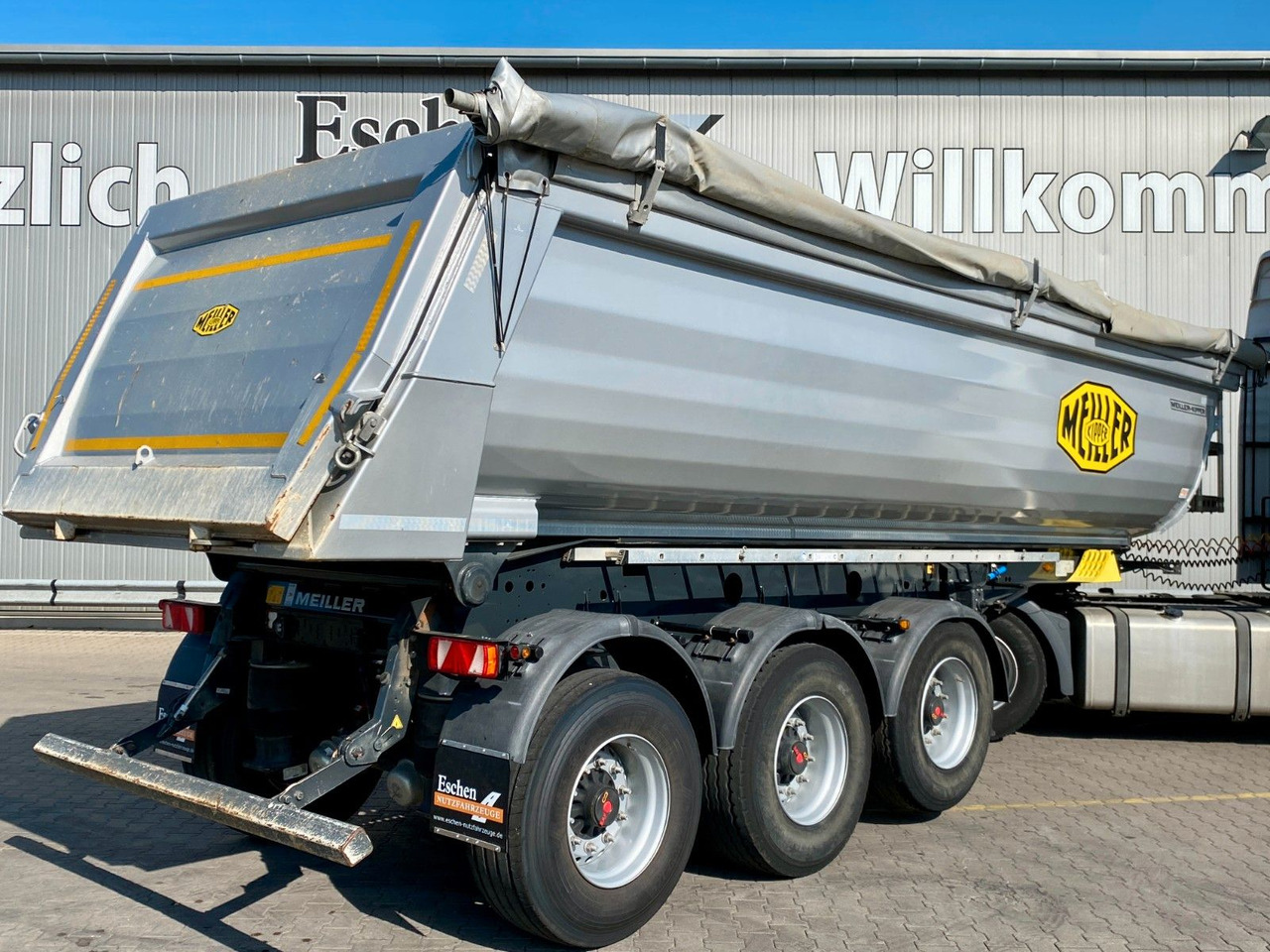 Meiller MHPS 44.3-N | Stahl 24m³*Luft-Lift*Rollplane*SAF - Savivartis puspriekabė: foto 4 Meiller MHPS 44.3-N | Stahl 24m³*Luft-Lift*Rollplane*SAF - Savivartis puspriekabė: foto 4