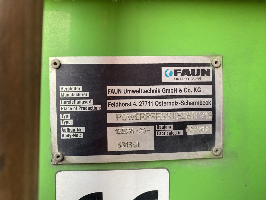 Mercedes-Benz 2533 L 6x2 - Šiukšliavežis: foto 3 Mercedes-Benz 2533 L 6x2 - Šiukšliavežis: foto 3