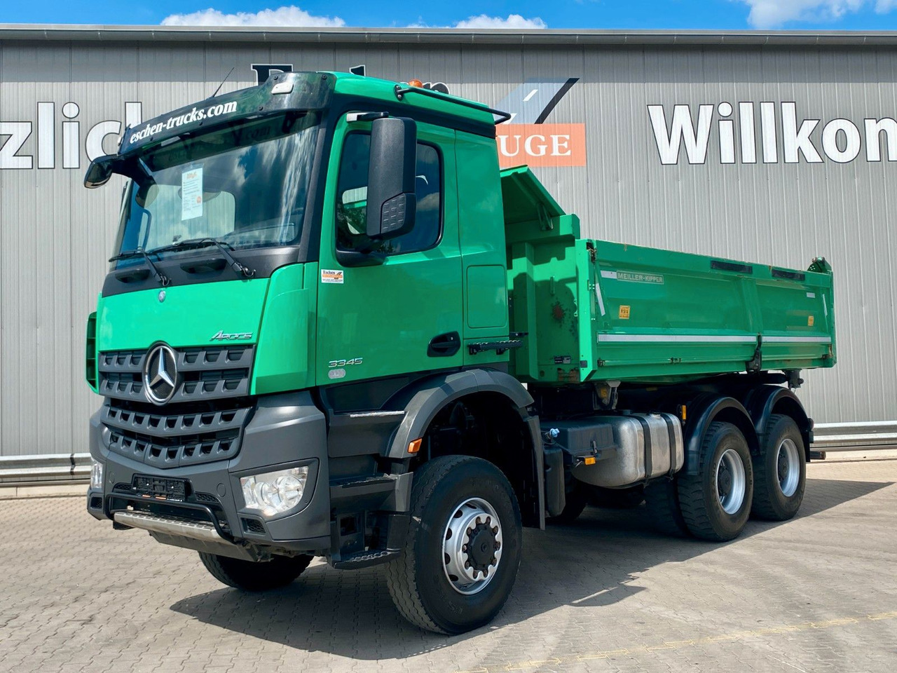 Mercedes-Benz 3345 Arocs 6x6 | MEILLER*Bordmatik*AHK*Blatt*AC - Savivartis sunkvežimis: foto 1 Mercedes-Benz 3345 Arocs 6x6 | MEILLER*Bordmatik*AHK*Blatt*AC - Savivartis sunkvežimis: foto 1