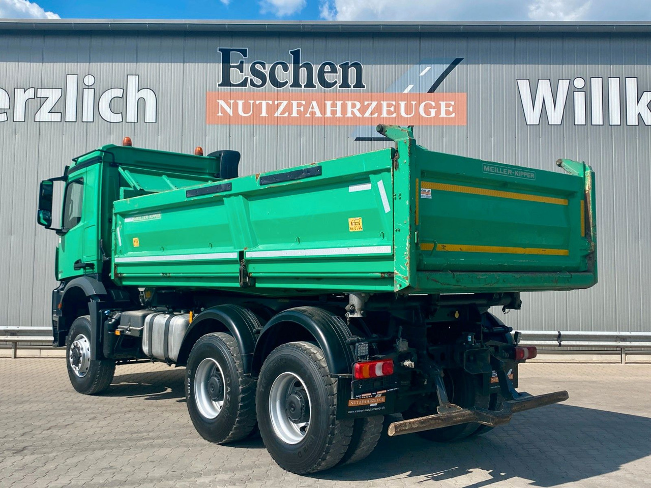 Mercedes-Benz 3345 Arocs 6x6 | MEILLER*Bordmatik*AHK*Blatt*AC - Savivartis sunkvežimis: foto 4 Mercedes-Benz 3345 Arocs 6x6 | MEILLER*Bordmatik*AHK*Blatt*AC - Savivartis sunkvežimis: foto 4