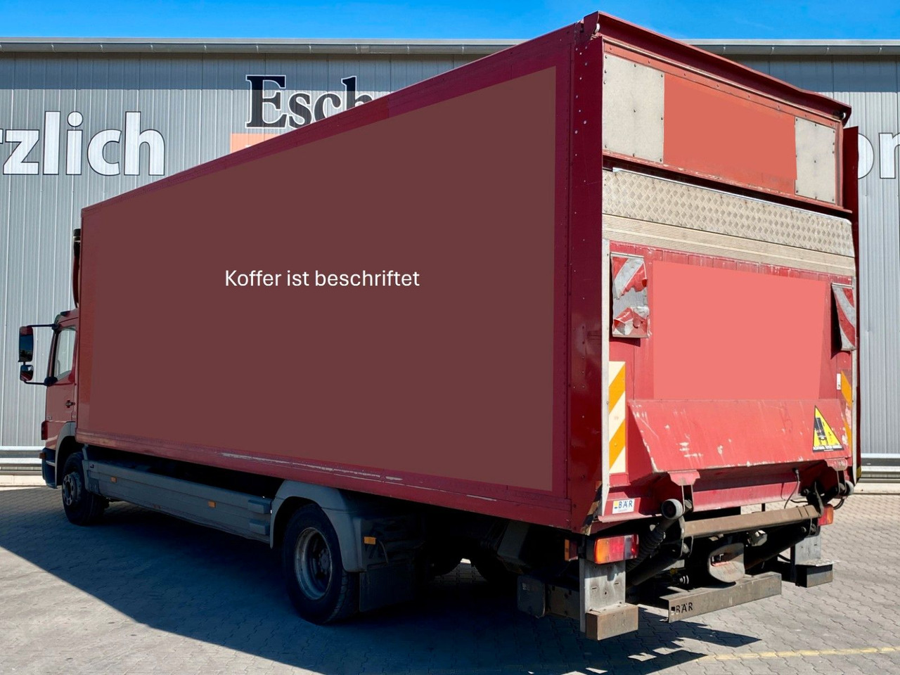Mercedes-Benz Atego 1224 | BÄR LBW 1,50to*3x Sitze*Klima*AHK - Furgonas sunkvežimis: foto 3 Mercedes-Benz Atego 1224 | BÄR LBW 1,50to*3x Sitze*Klima*AHK - Furgonas sunkvežimis: foto 3