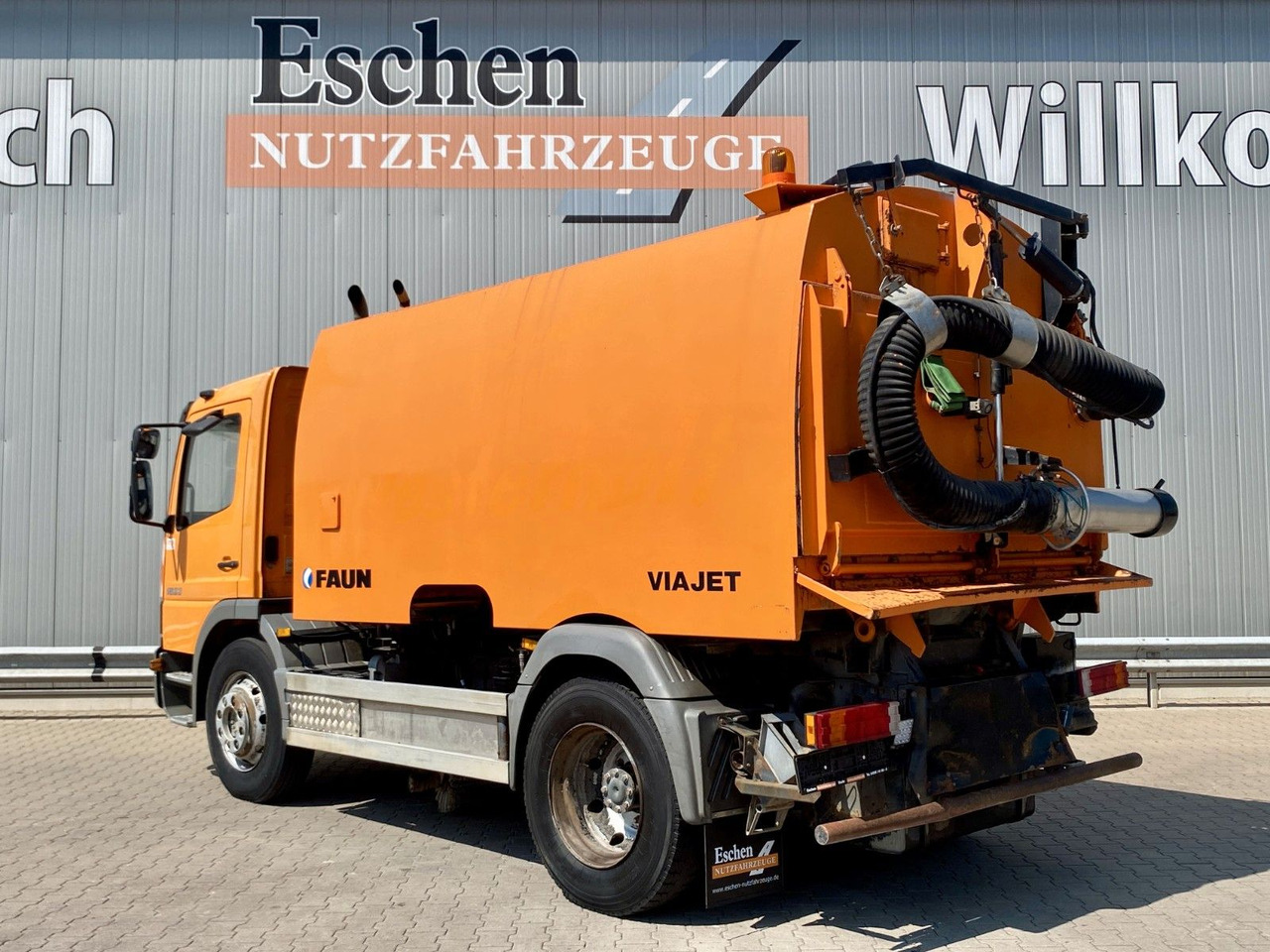 Mercedes-Benz Atego 1523| Faun Viajet 6R*Klima*manuell*1.Hand! - Gatvių šlavimo mašina: foto 3 Mercedes-Benz Atego 1523| Faun Viajet 6R*Klima*manuell*1.Hand! - Gatvių šlavimo mašina: foto 3