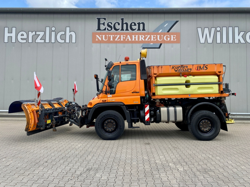 Mercedes-Benz Unimog U 500 4x4 - Sniego valymo mašina: foto 2 Mercedes-Benz Unimog U 500 4x4 - Sniego valymo mašina: foto 2
