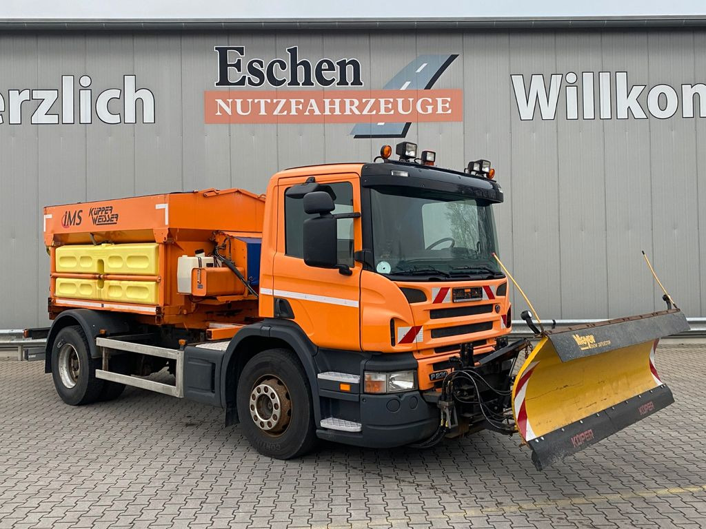 Sniego valymo mašina Scania P 230 | Winterdienst*Salzstreuer/Küpper-Weisser: foto 7
