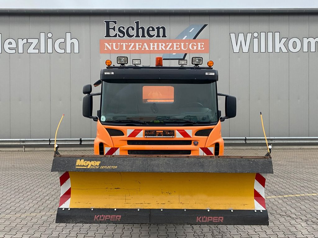 Sniego valymo mašina Scania P 230 | Winterdienst*Salzstreuer/Küpper-Weisser: foto 8