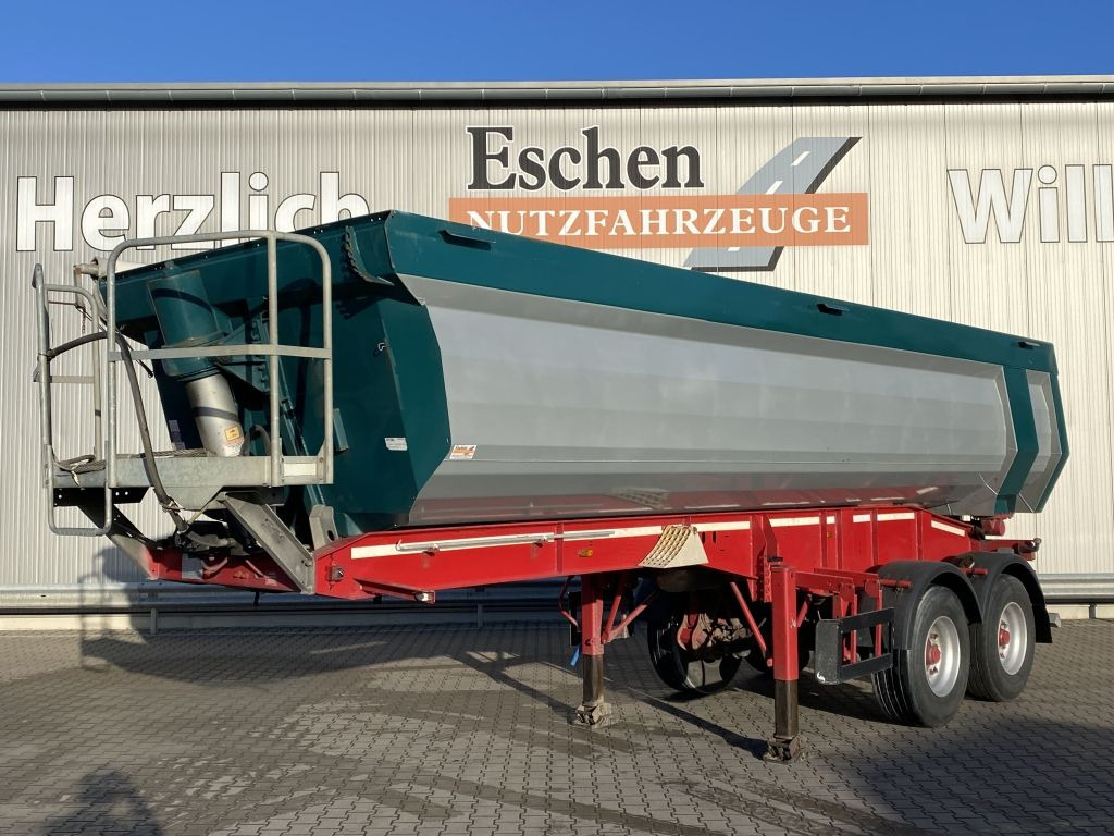 Schwarzmüller Kippauflieger | Stahl 23m³*Luft-Lift*Schüttung - Savivartis puspriekabė: foto 1 Schwarzmüller Kippauflieger | Stahl 23m³*Luft-Lift*Schüttung - Savivartis puspriekabė: foto 1