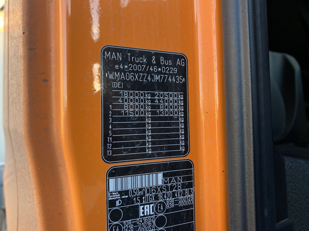 MAN TGX 18.420 4x2 BLS - Vilkikas: foto 3 MAN TGX 18.420 4x2 BLS - Vilkikas: foto 3
