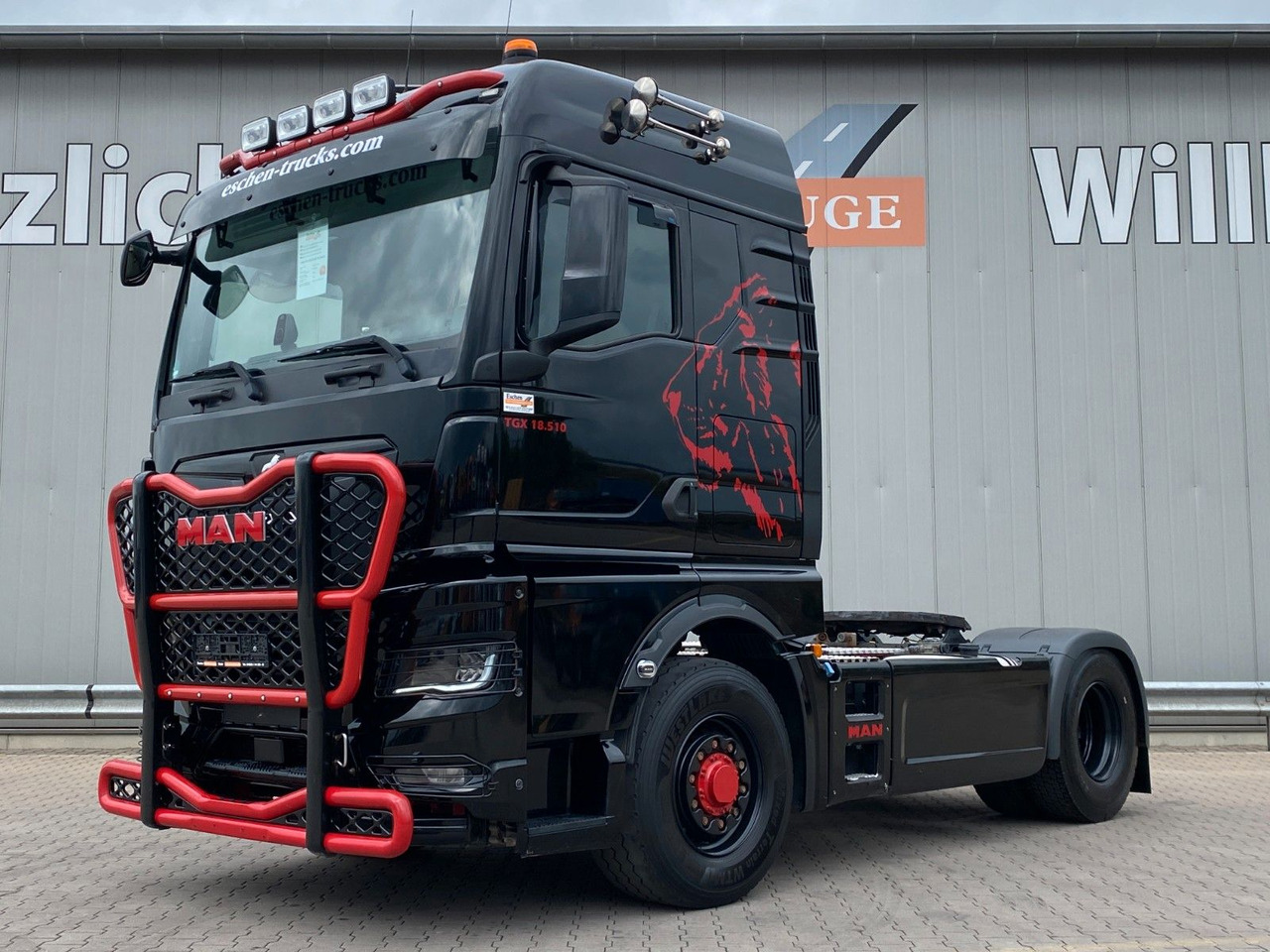 MAN TGX 18.510 TG3 4x4 HYDRO | GM*2x Hydraulik*Navi - Vilkikas: foto 1 MAN TGX 18.510 TG3 4x4 HYDRO | GM*2x Hydraulik*Navi - Vilkikas: foto 1
