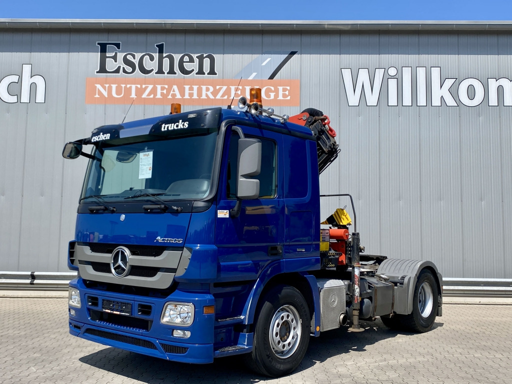 Mercedes-Benz 1841 LS, Actros MP3 / Palfinger PK 18502-SHC - Vilkikas: foto 1 Mercedes-Benz 1841 LS, Actros MP3 / Palfinger PK 18502-SHC - Vilkikas: foto 1