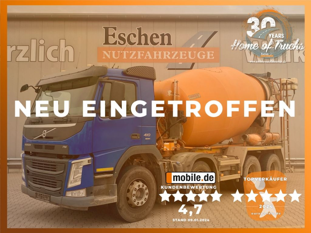 Volvo FM 410 / 8x4 | 9m³ Intermix*I-Shift*Klima*Blatt - Betonvežis: foto 1 Volvo FM 410 / 8x4 | 9m³ Intermix*I-Shift*Klima*Blatt - Betonvežis: foto 1