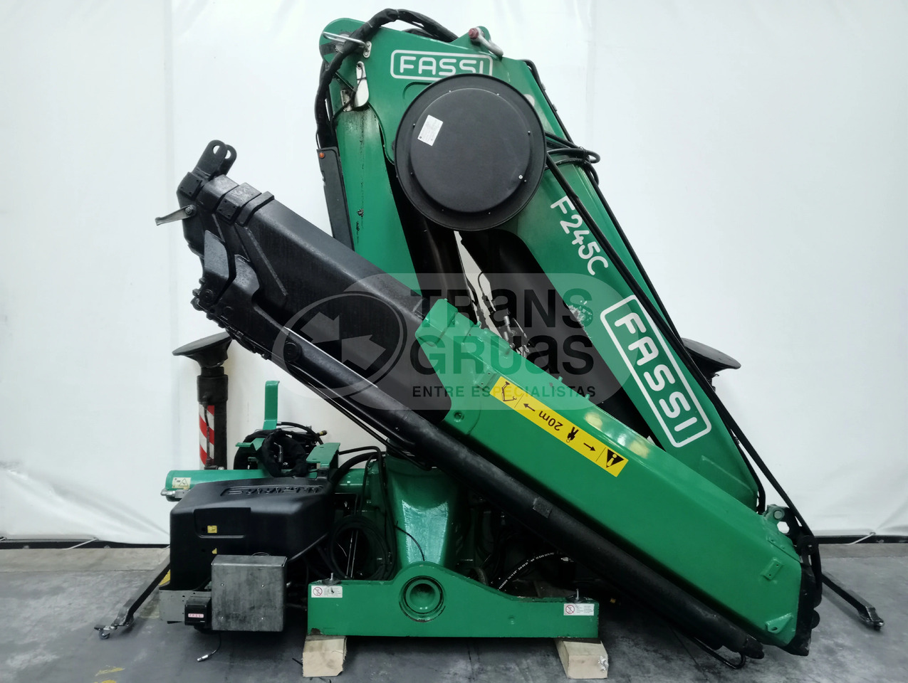 Grúa Fassi F245AC.0.24 E-ACTIVE - Kranas-manipuliatorius - Sunkvežimis: foto 4 Grúa Fassi F245AC.0.24 E-ACTIVE - Kranas-manipuliatorius - Sunkvežimis: foto 4