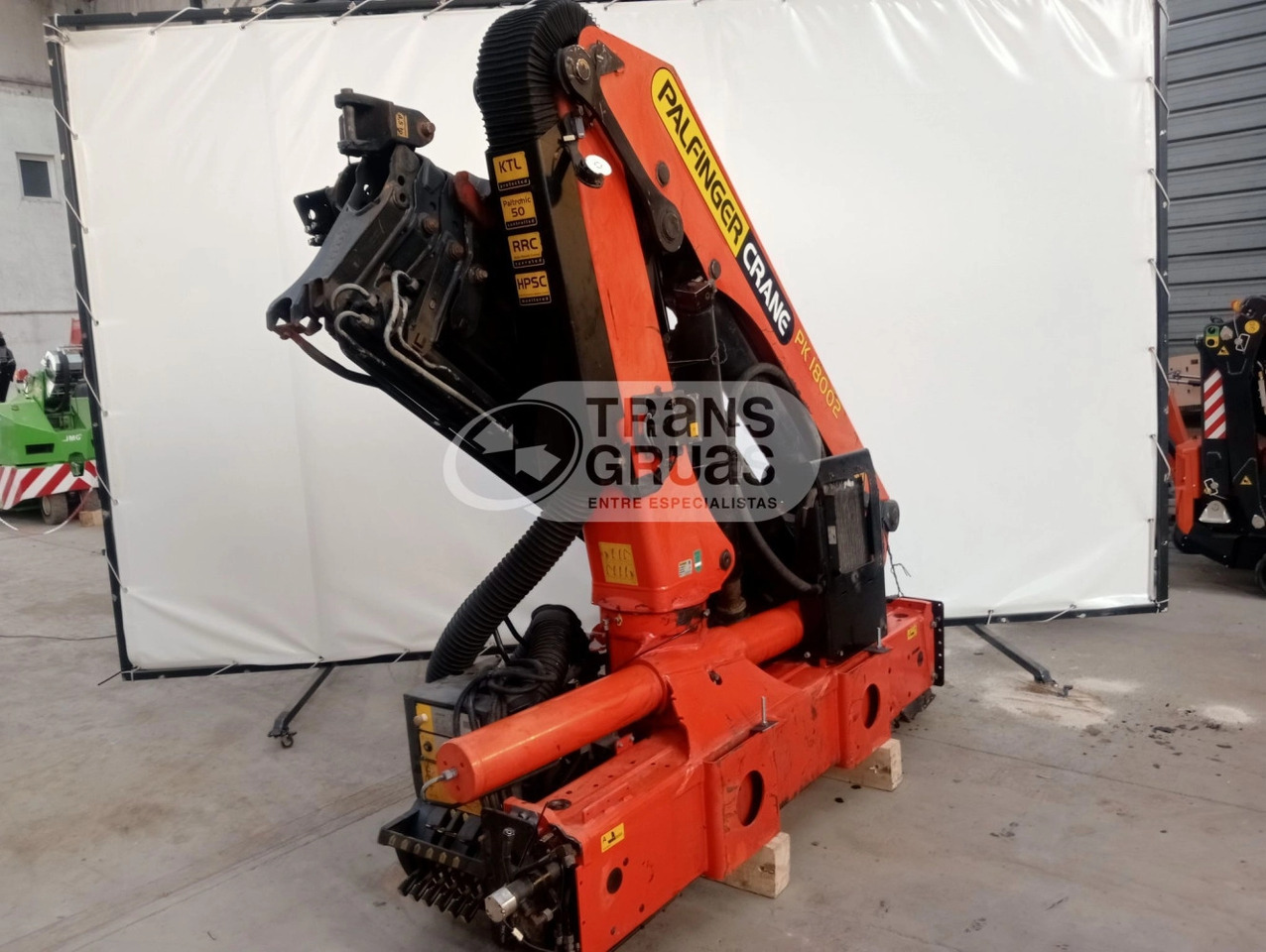 Grúa Palfinger PK 18002 EH - Kranas-manipuliatorius - Sunkvežimis: foto 3 Grúa Palfinger PK 18002 EH - Kranas-manipuliatorius - Sunkvežimis: foto 3