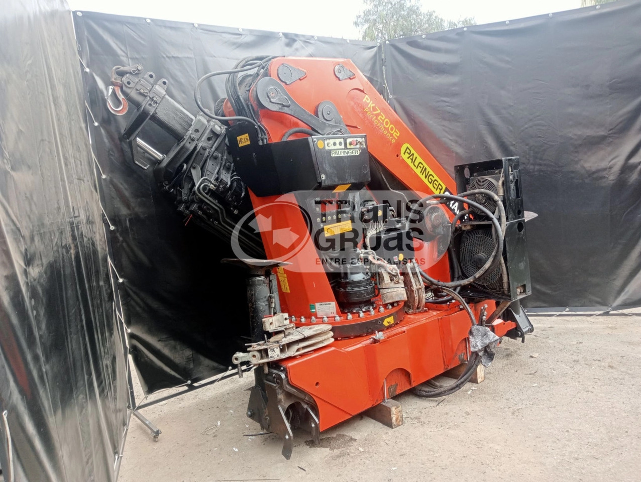 Grúa Palfinger PK 72002 - Kranas-manipuliatorius - Sunkvežimis: foto 4 Grúa Palfinger PK 72002 - Kranas-manipuliatorius - Sunkvežimis: foto 4