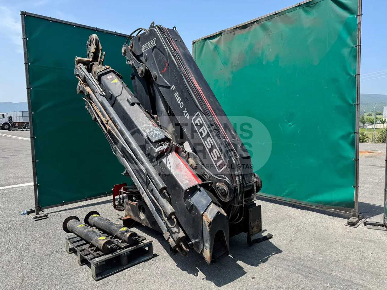 Grúa hidráulica Fassi F260BXP.28 - Kranas-manipuliatorius: foto 4 Grúa hidráulica Fassi F260BXP.28 - Kranas-manipuliatorius: foto 4