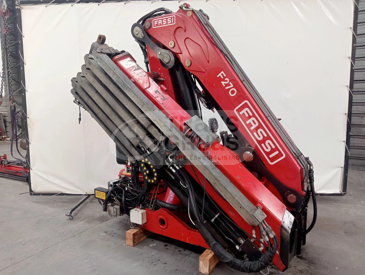 Grúa hidráulica Fassi F270A.26 - Kranas-manipuliatorius: foto 3 Grúa hidráulica Fassi F270A.26 - Kranas-manipuliatorius: foto 3