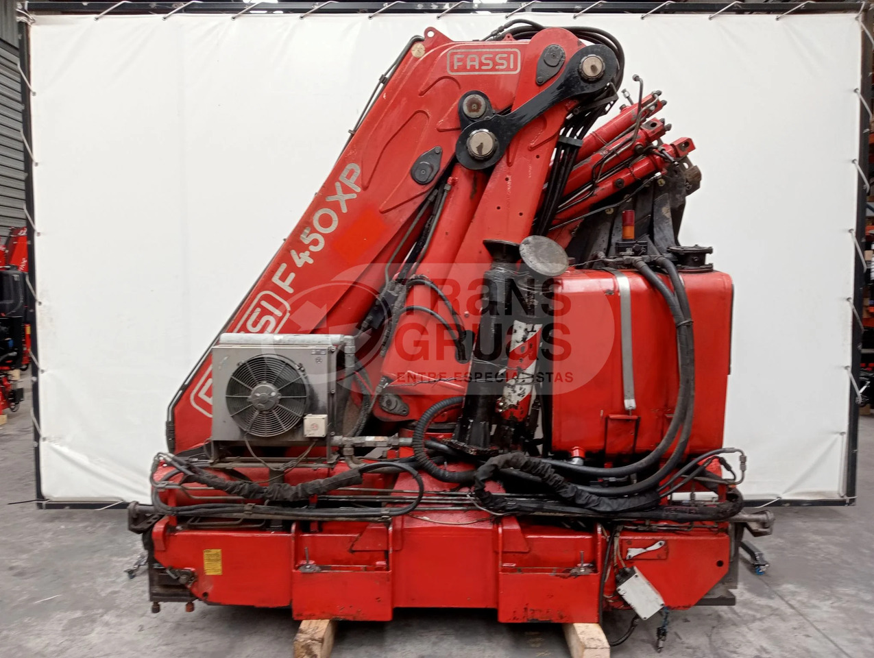 Grúa hidráulica Fassi F450AXP.27 - Kranas-manipuliatorius: foto 2 Grúa hidráulica Fassi F450AXP.27 - Kranas-manipuliatorius: foto 2