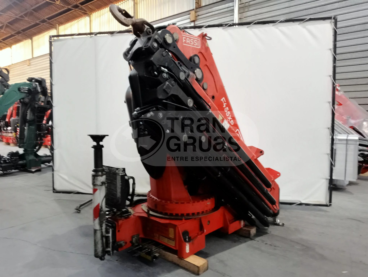 Grúa hidráulica Fassi F455AXP.28 - Kranas-manipuliatorius: foto 4 Grúa hidráulica Fassi F455AXP.28 - Kranas-manipuliatorius: foto 4