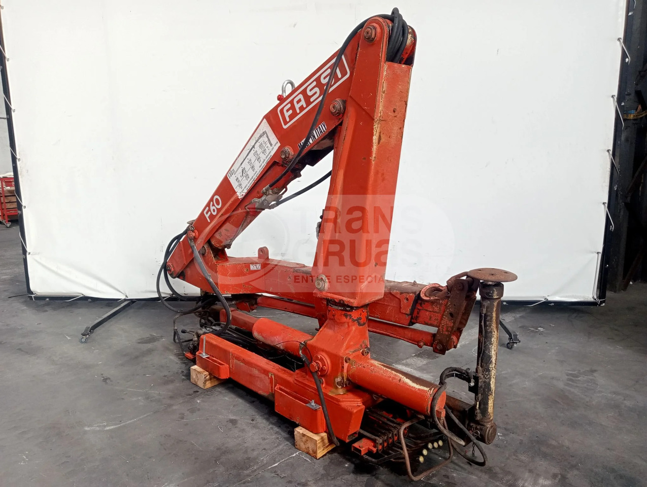 Grúa hidráulica Fassi F60.21 - Kranas-manipuliatorius: foto 3 Grúa hidráulica Fassi F60.21 - Kranas-manipuliatorius: foto 3