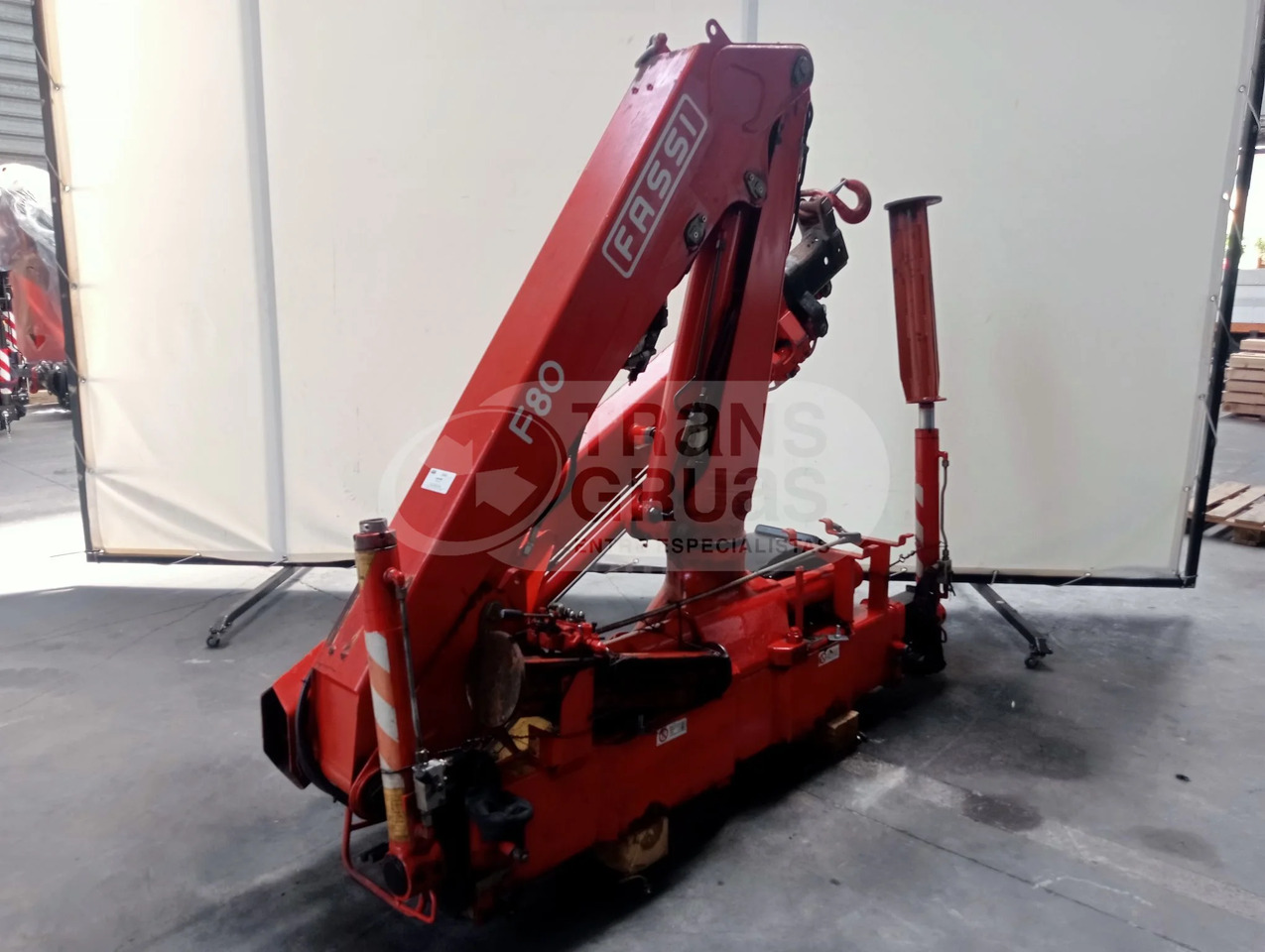 Grúa hidráulica Fassi F80A.22 - Kranas-manipuliatorius: foto 4 Grúa hidráulica Fassi F80A.22 - Kranas-manipuliatorius: foto 4