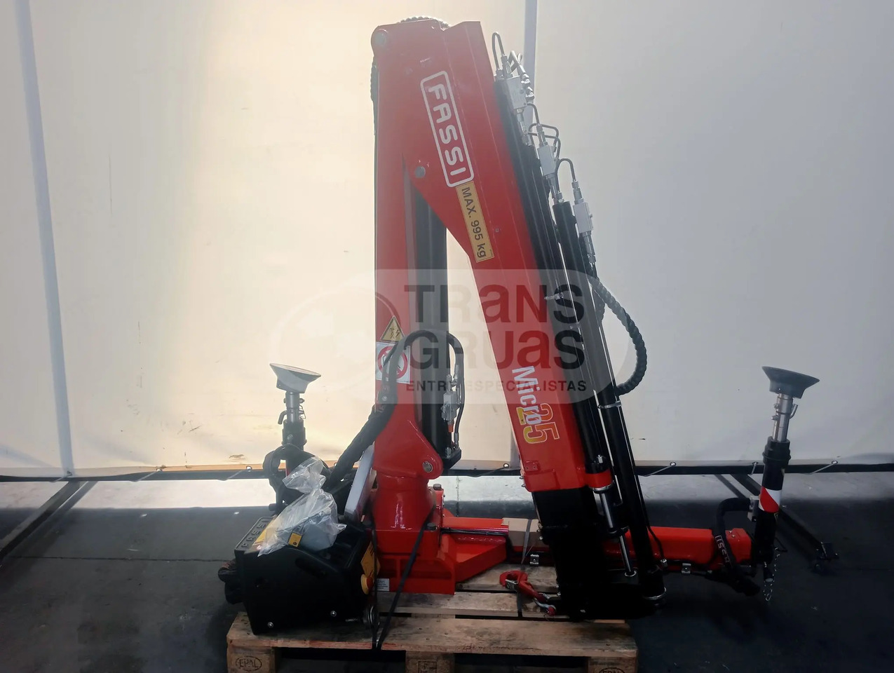 Grúa hidráulica Fassi micro M25A.13 Seminueva - Kranas-manipuliatorius: foto 3 Grúa hidráulica Fassi micro M25A.13 Seminueva - Kranas-manipuliatorius: foto 3