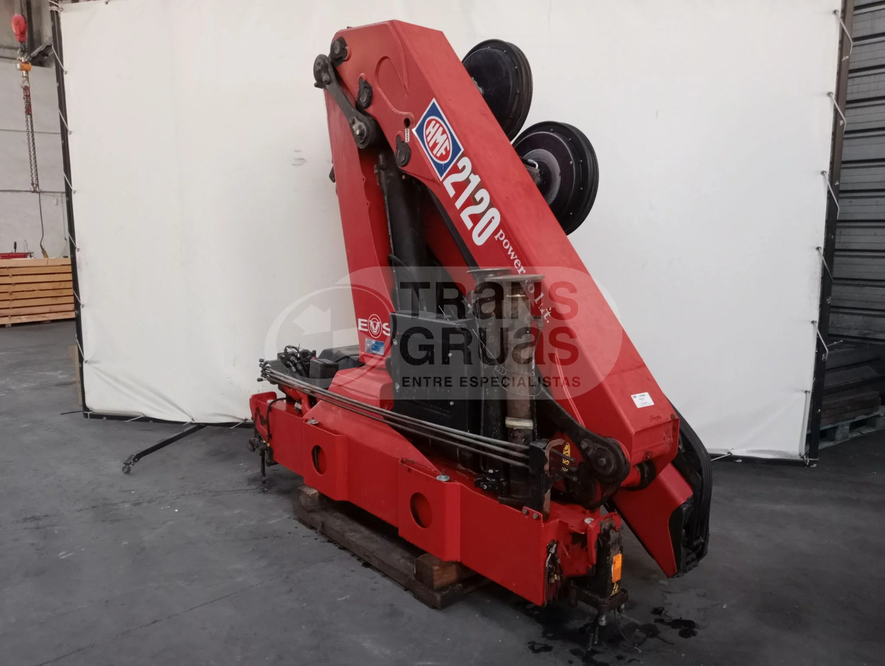 Grúa hidráulica HMF 2120 K4 - Kranas-manipuliatorius: foto 3 Grúa hidráulica HMF 2120 K4 - Kranas-manipuliatorius: foto 3