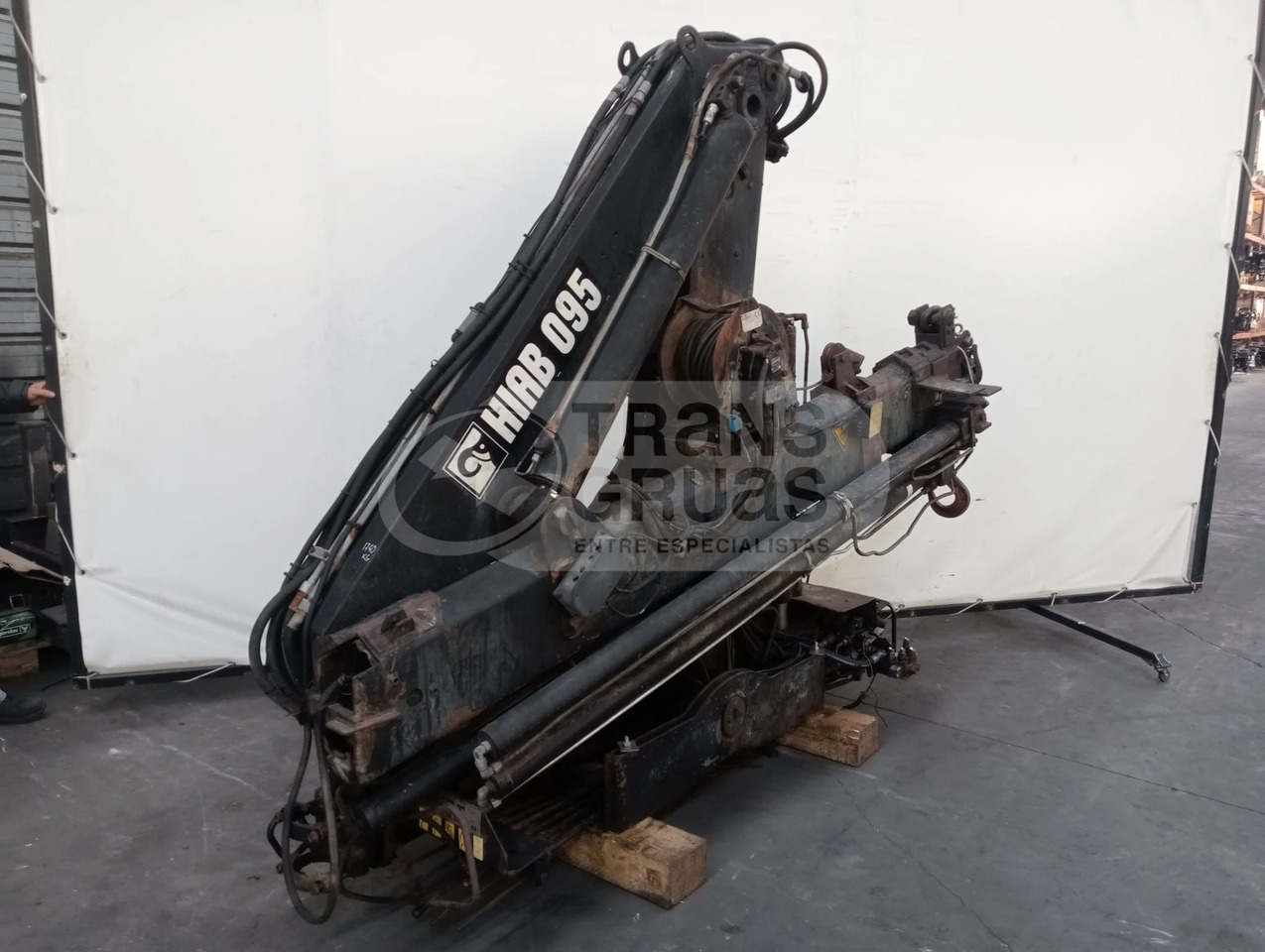 Grúa hidráulica Hiab 095-3 - Kranas-manipuliatorius: foto 3 Grúa hidráulica Hiab 095-3 - Kranas-manipuliatorius: foto 3