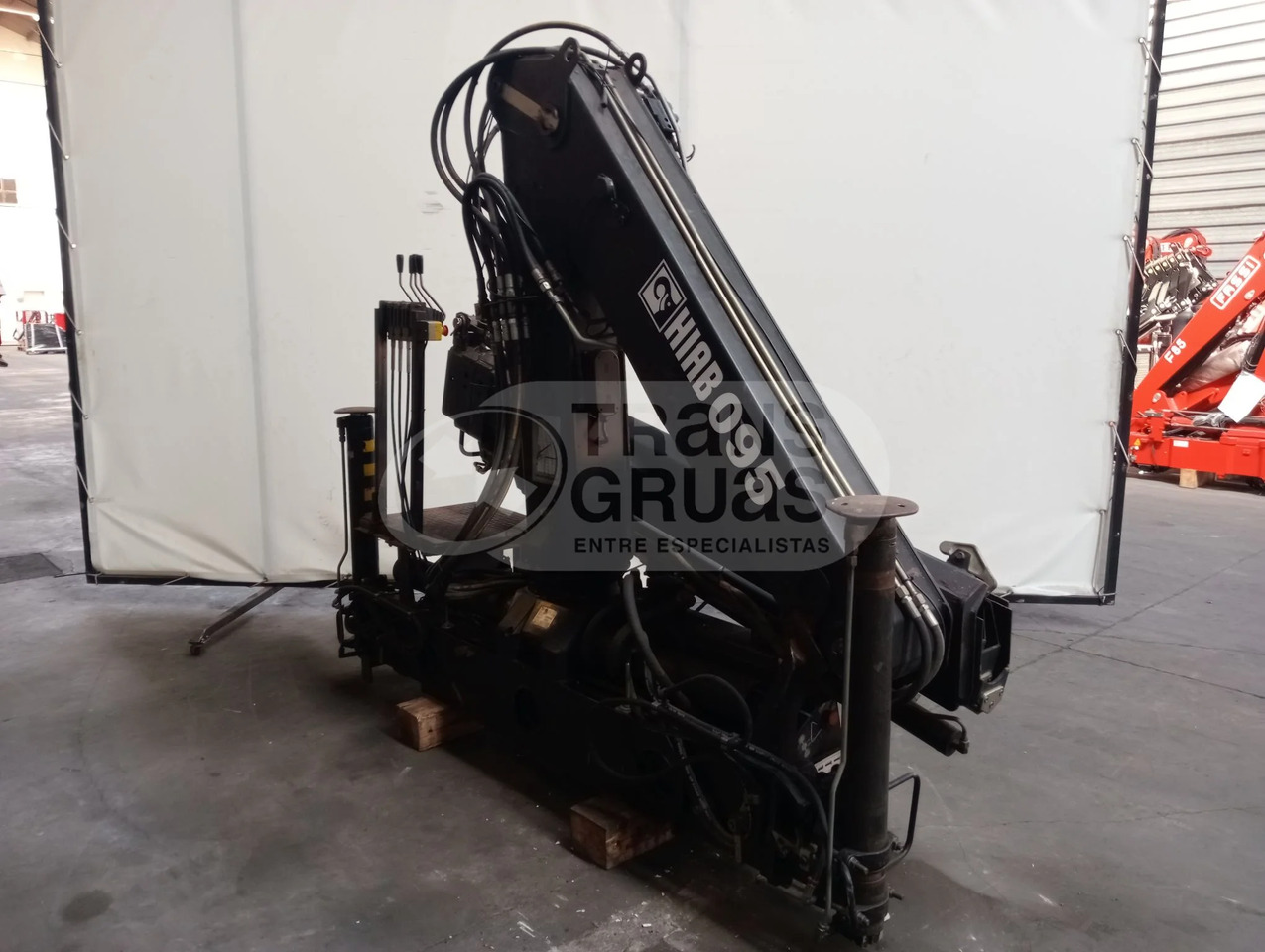 Grúa hidráulica Hiab 095-3 - Kranas-manipuliatorius: foto 4 Grúa hidráulica Hiab 095-3 - Kranas-manipuliatorius: foto 4