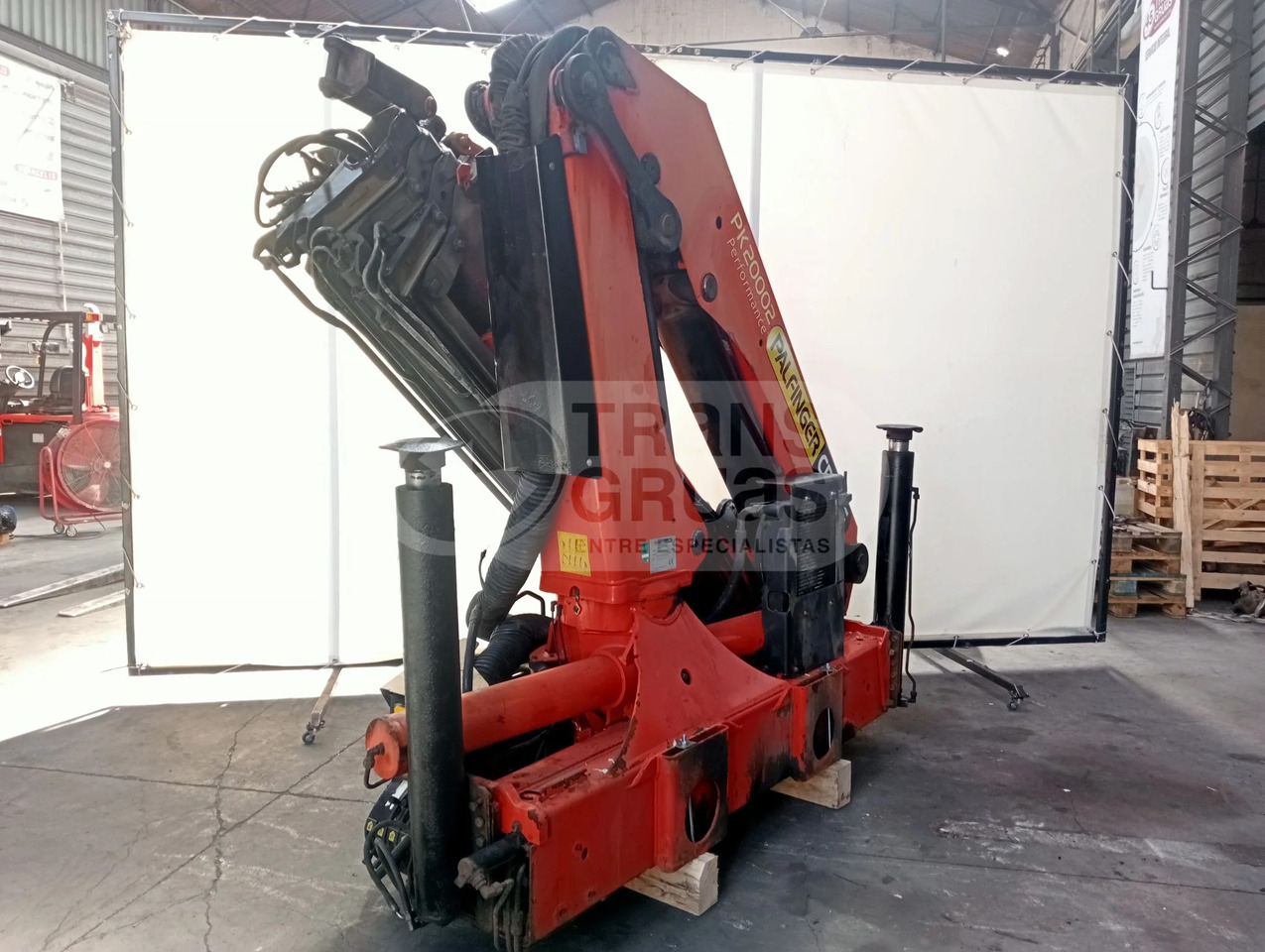 Grúa hidráulica Palfinger PK 20002 - Kranas-manipuliatorius: foto 4 Grúa hidráulica Palfinger PK 20002 - Kranas-manipuliatorius: foto 4