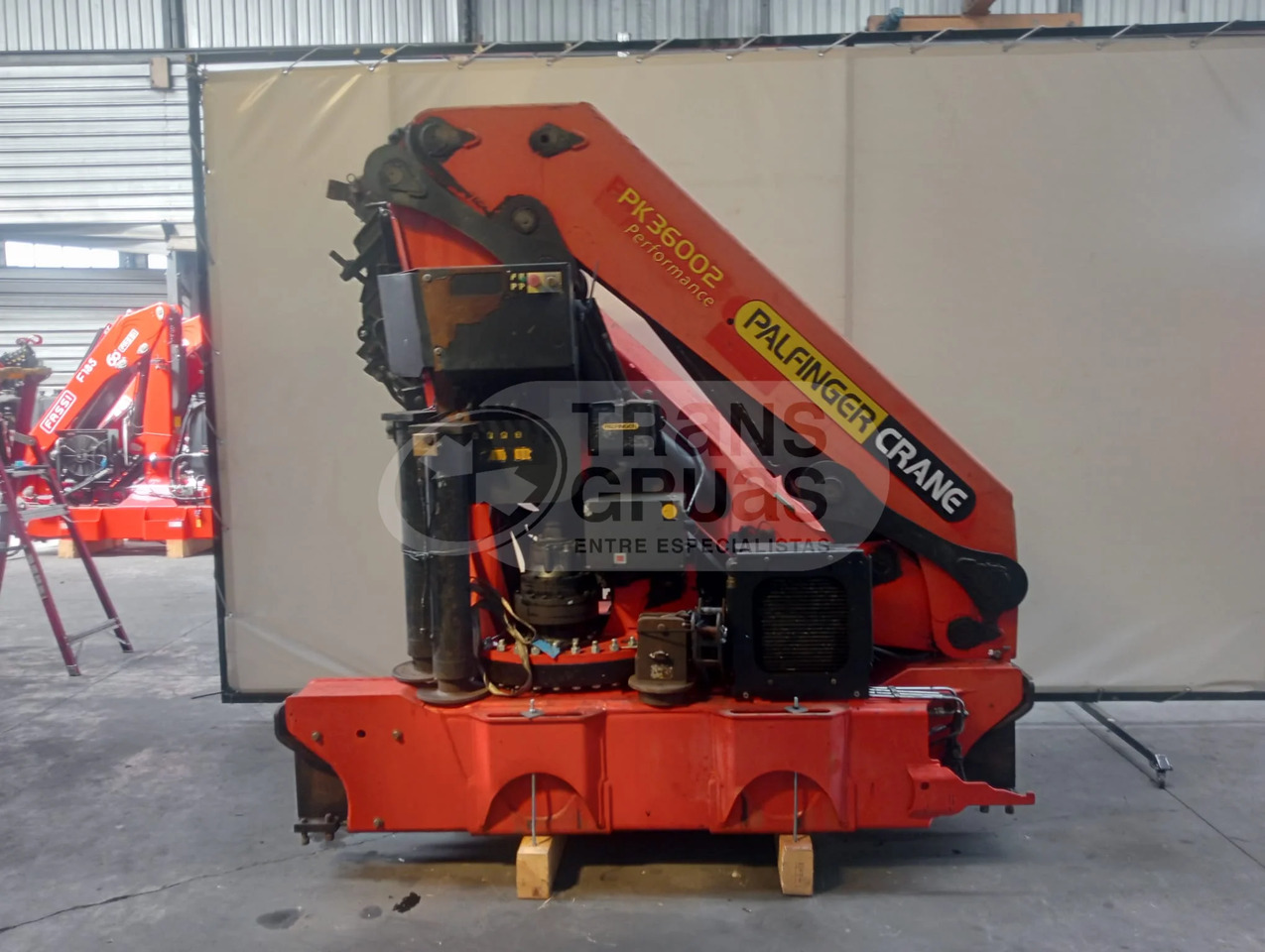 Grúa hidráulica Palfinger PK 36002 - Kranas-manipuliatorius: foto 3 Grúa hidráulica Palfinger PK 36002 - Kranas-manipuliatorius: foto 3