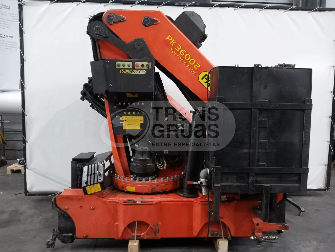 Grúa hidráulica Palfinger PK 36002 - Kranas-manipuliatorius: foto 3 Grúa hidráulica Palfinger PK 36002 - Kranas-manipuliatorius: foto 3