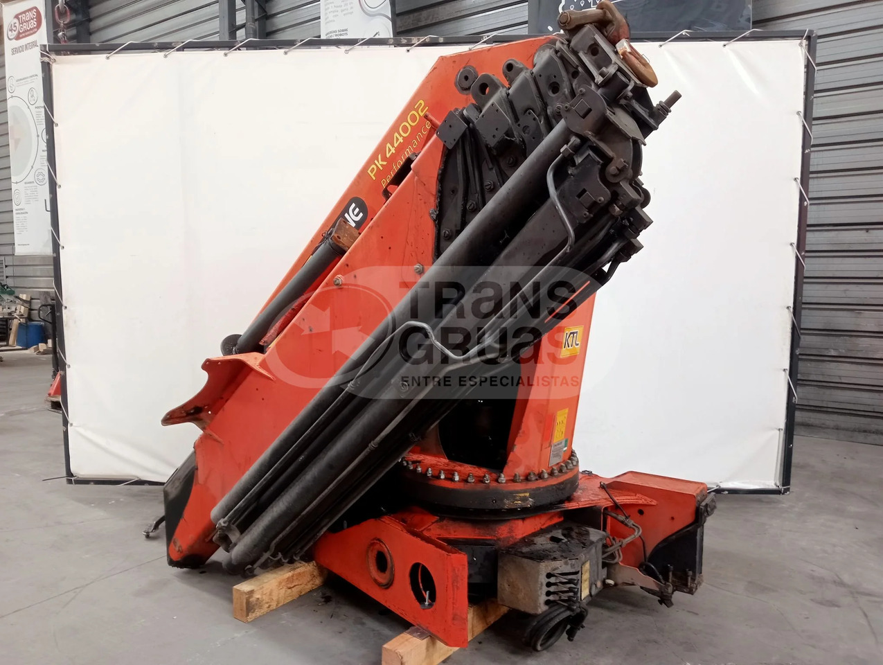 Grúa hodráulica Palfinger PK 44002 - Kranas-manipuliatorius: foto 4 Grúa hodráulica Palfinger PK 44002 - Kranas-manipuliatorius: foto 4