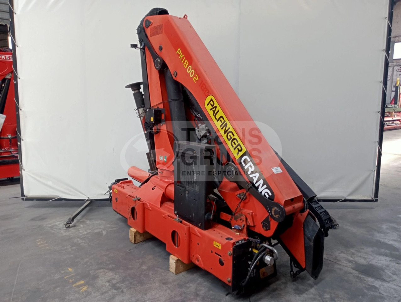 Grúa palfinger PK18002EH - Kranas-manipuliatorius - Sunkvežimis: foto 5 Grúa palfinger PK18002EH - Kranas-manipuliatorius - Sunkvežimis: foto 5