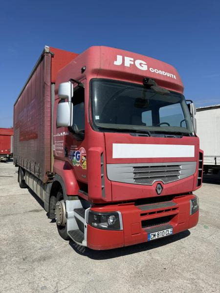 Renault Premium 450 - Tentinis sunkvežimis: foto 1 Renault Premium 450 - Tentinis sunkvežimis: foto 1