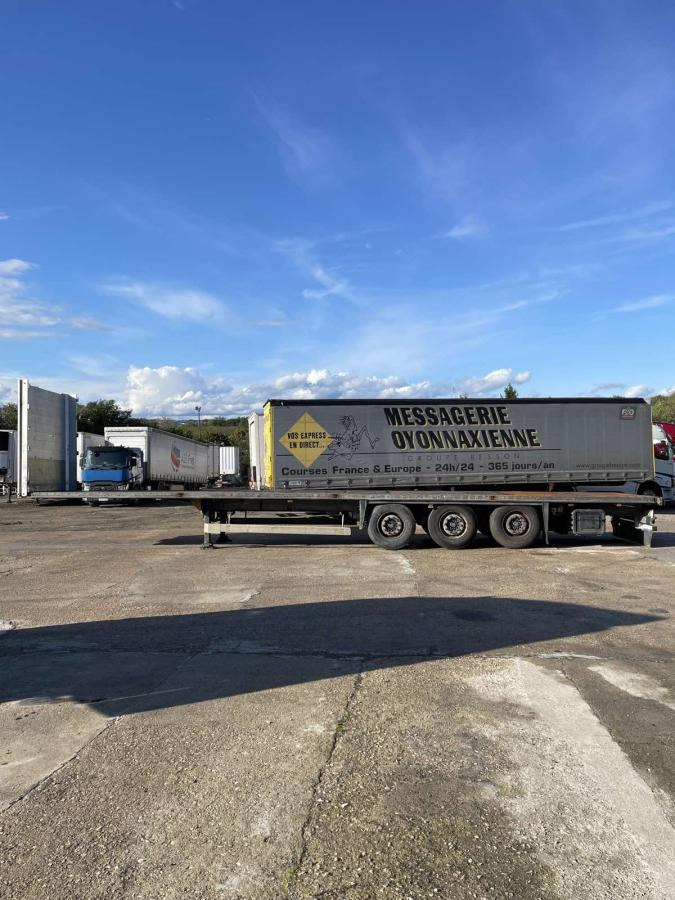 Schmitz Cargobull - Platforminė/ Bortinė puspriekabė: foto 1 Schmitz Cargobull - Platforminė/ Bortinė puspriekabė: foto 1