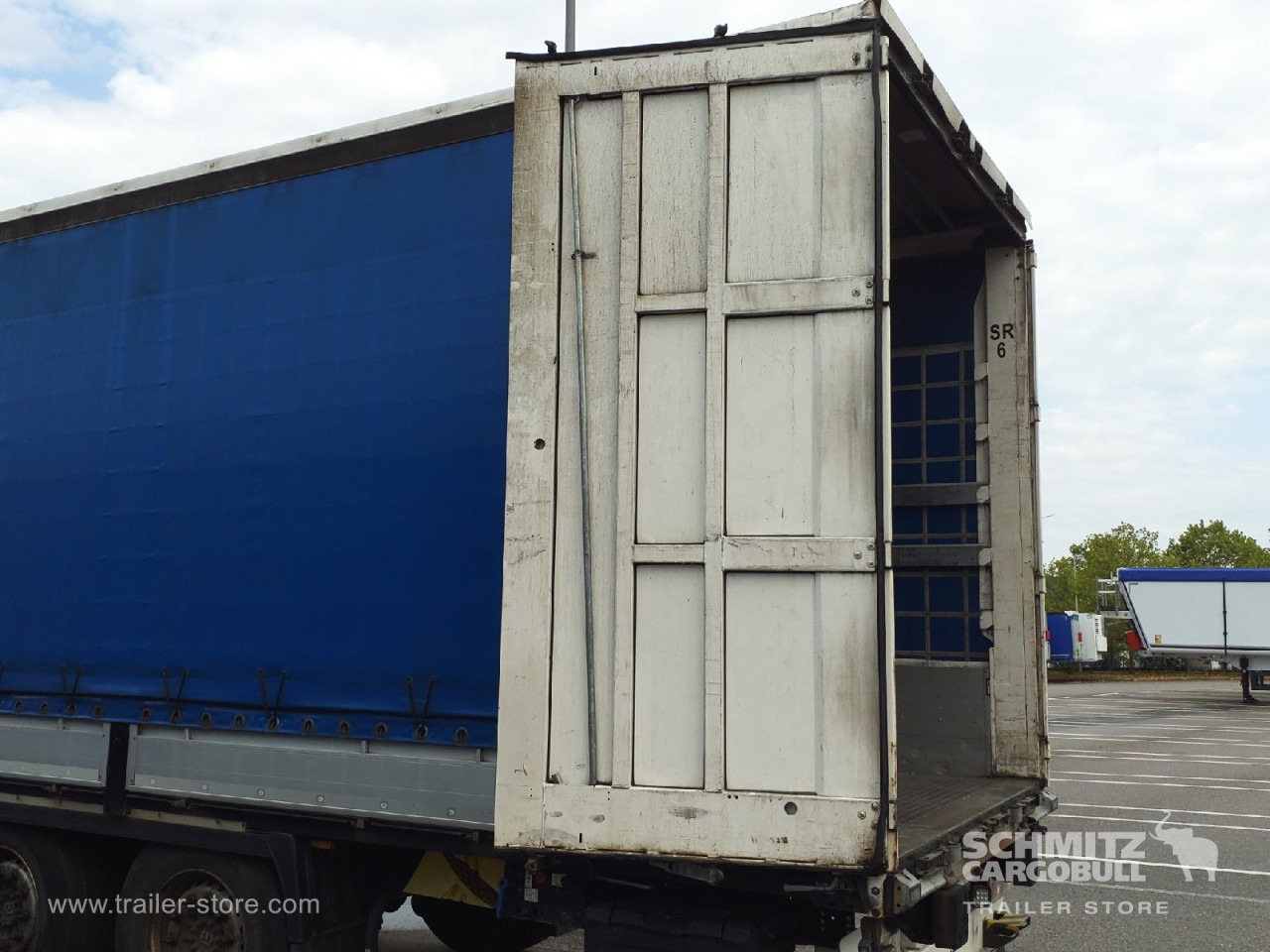 Tentinė puspriekabė KRONE Curtainsider Dropside: foto 12 Tentinė puspriekabė KRONE Curtainsider Dropside: foto 12