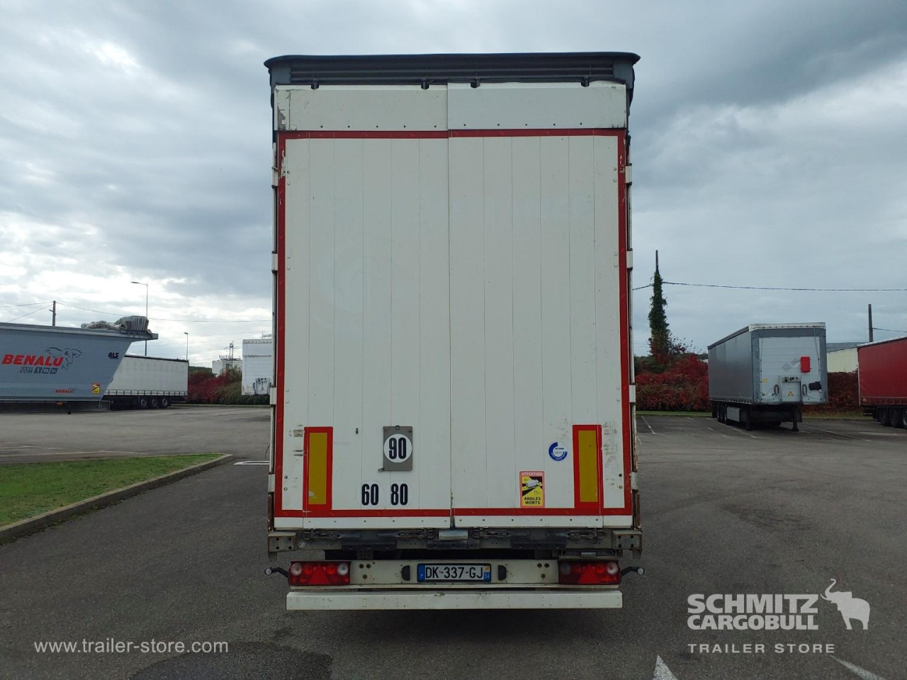 Tentinė puspriekabė SCHMITZ Curtainsider Mega: foto 12