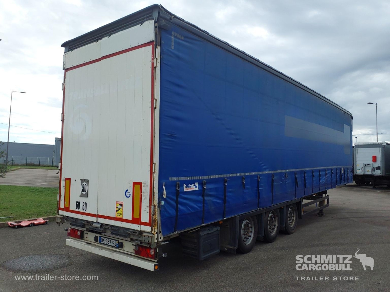 Tentinė puspriekabė SCHMITZ Curtainsider Mega: foto 11