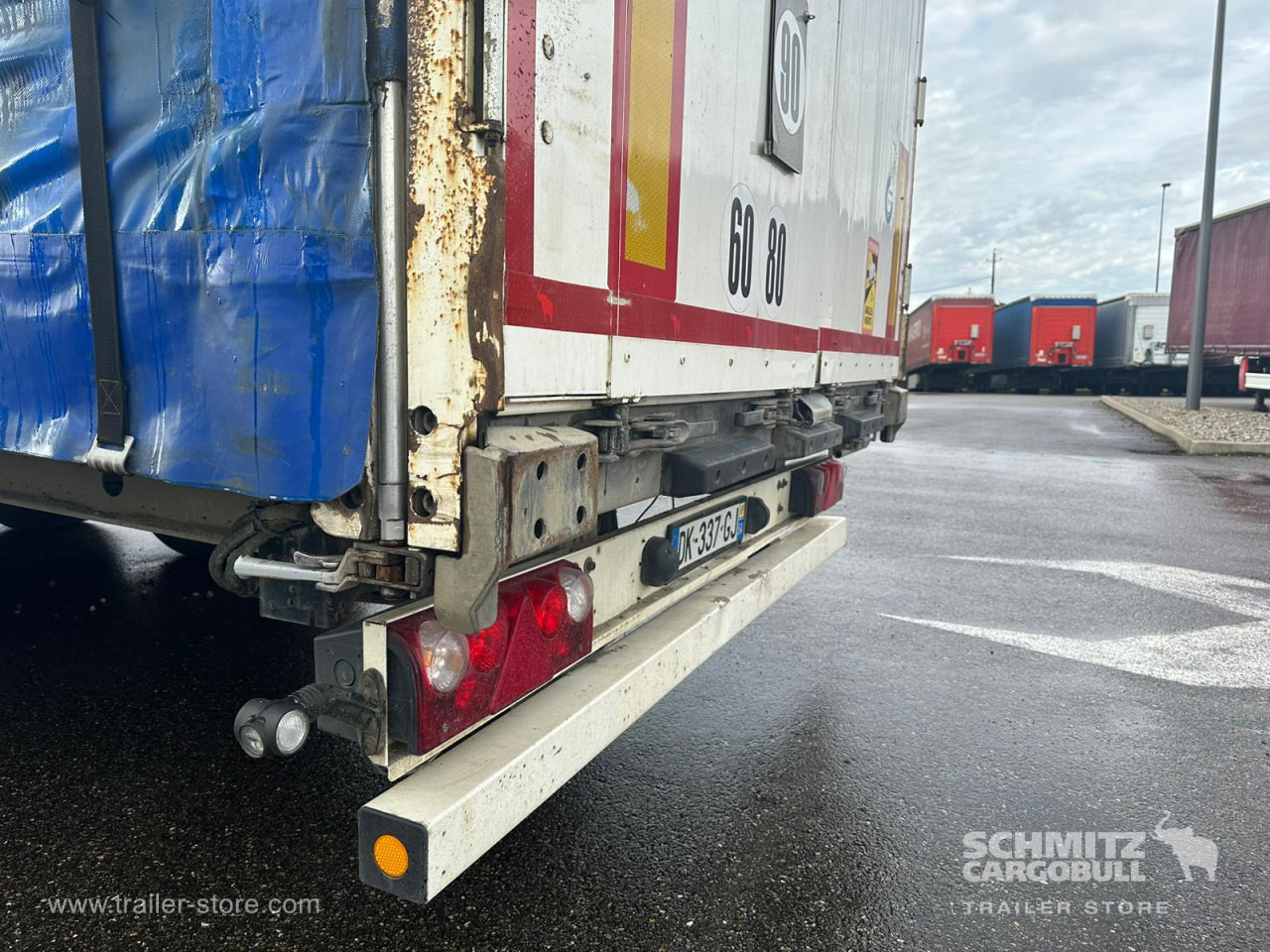 Tentinė puspriekabė SCHMITZ Curtainsider Mega: foto 14