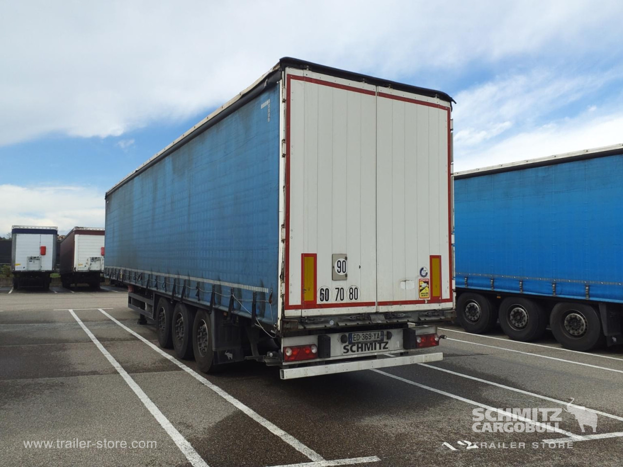 Tentinė puspriekabė SCHMITZ Curtainsider Standard: foto 7