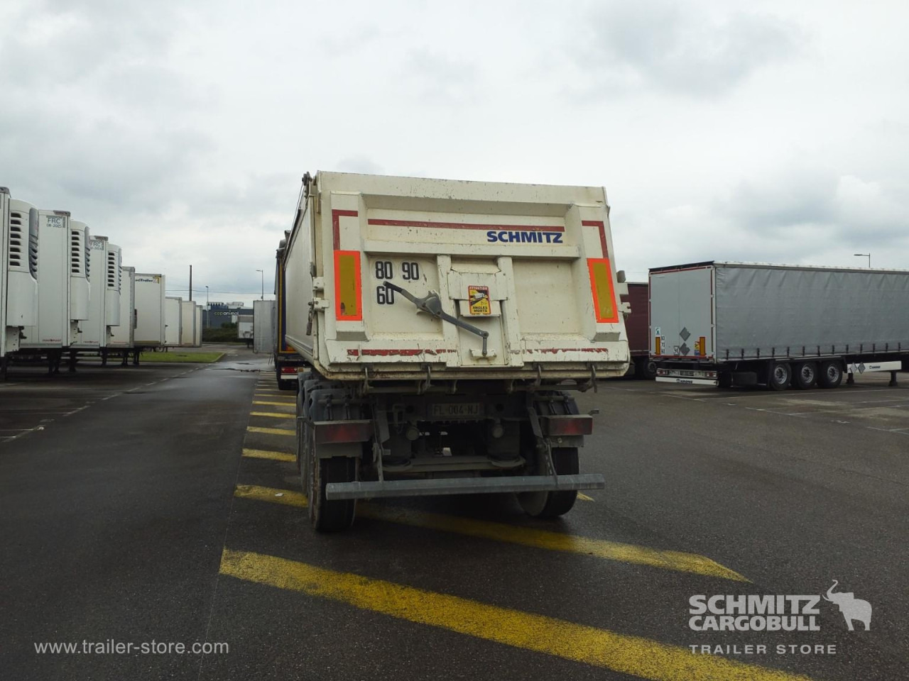 Savivartis puspriekabė SCHMITZ Tipper Alu-square sided body 27m³: foto 8